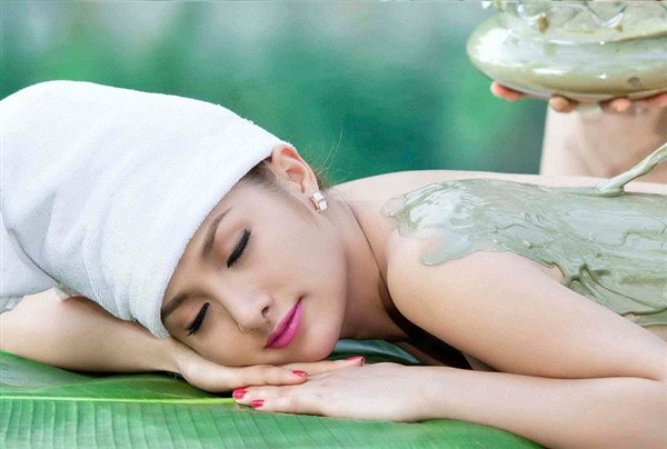 Massage eo + kem + tảo + quấn nóng